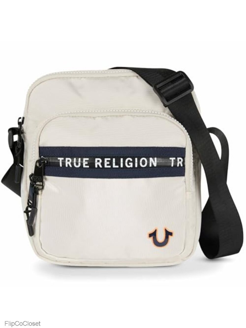 True Religion Crossbody Bag Men Sling Anti Theft Adjustable Strap